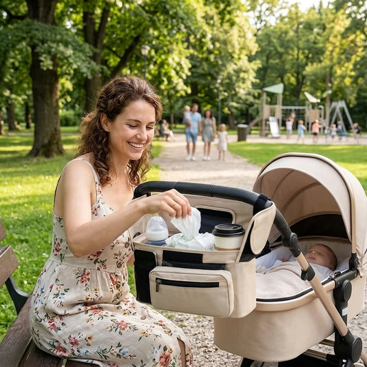 Sac de rangement pour poussette de bebe | Multipoches