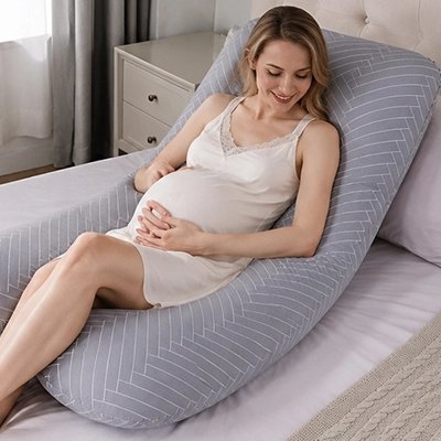 Coussin de grossesse moelleux 