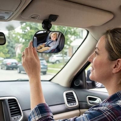 Miroir voiture bébé