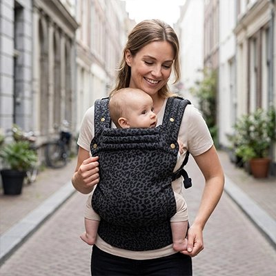 Porte bebe tres confortable